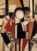 Fernard Leger Three Comrade oil painting reproduction